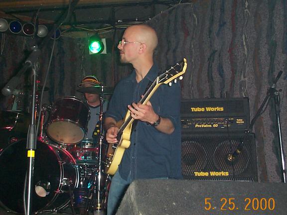 Kevin at Mad Murdocks. Pre Blue Heron Festival 2000.